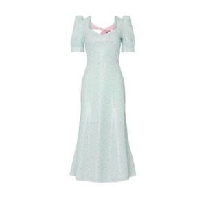 Olivia Rubin light blue pink sequin daphne dress size 6